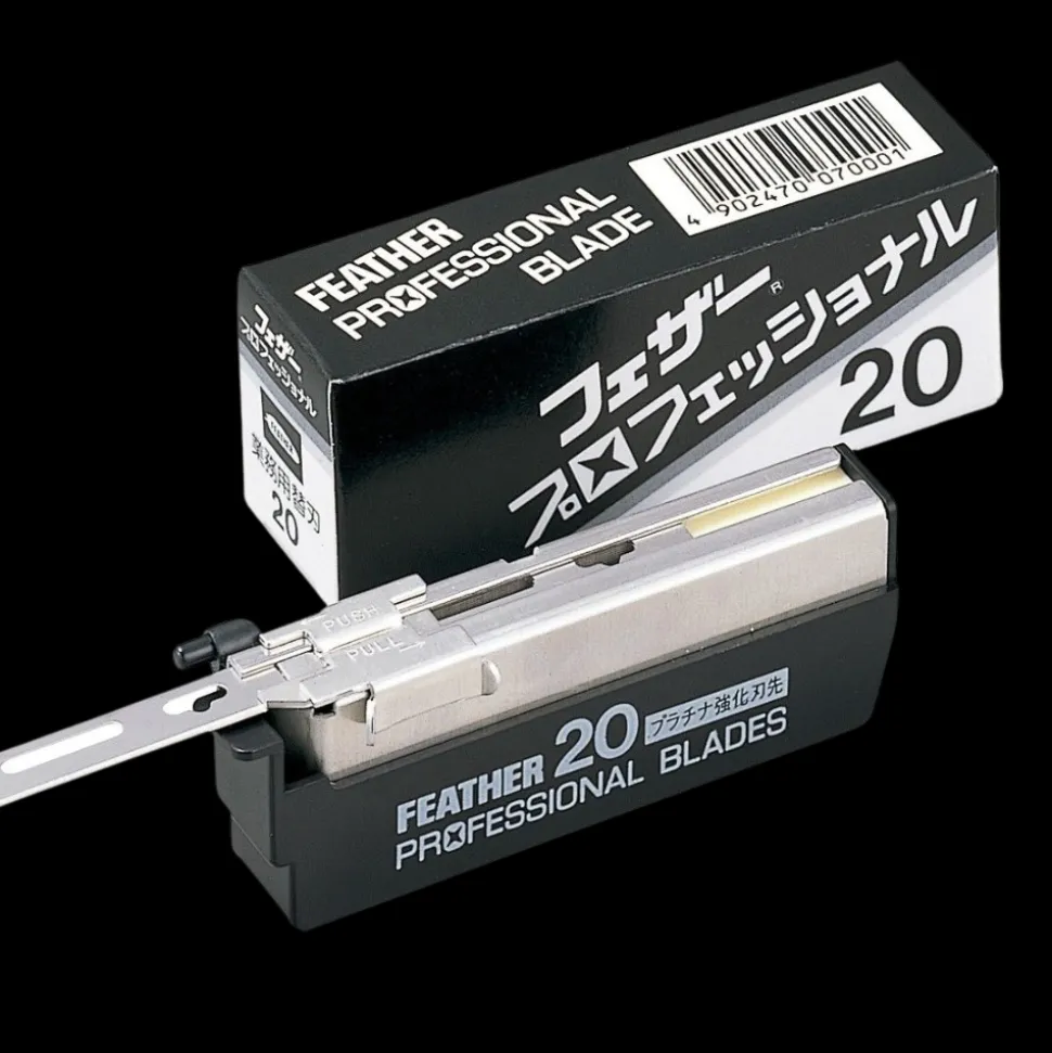 Professional Straight Razor Blades 20kpl